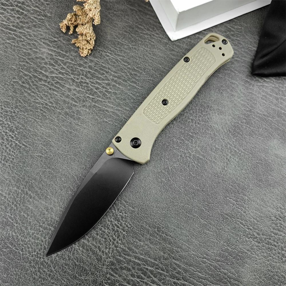New Folding Knife BM 535 Stainless Steel S30V Blade Nylon Fiberglass Handle Sharp Household Cutting Chopper Chef's Kitchenware