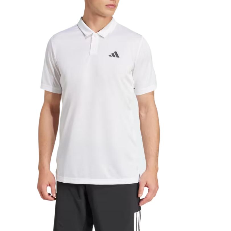 adidas Поло Climacool SS25 Мужское Белое JD8643