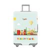 Thickened Elastic Printed Luggage Protector & Dust Cover
