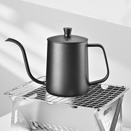 Складной гриль для костра, портативный гриль для кемпинга, нержавеющий, устойчивый к коррозии полый дизайн, гриль для барбекю в помещении и на открытом воздухе