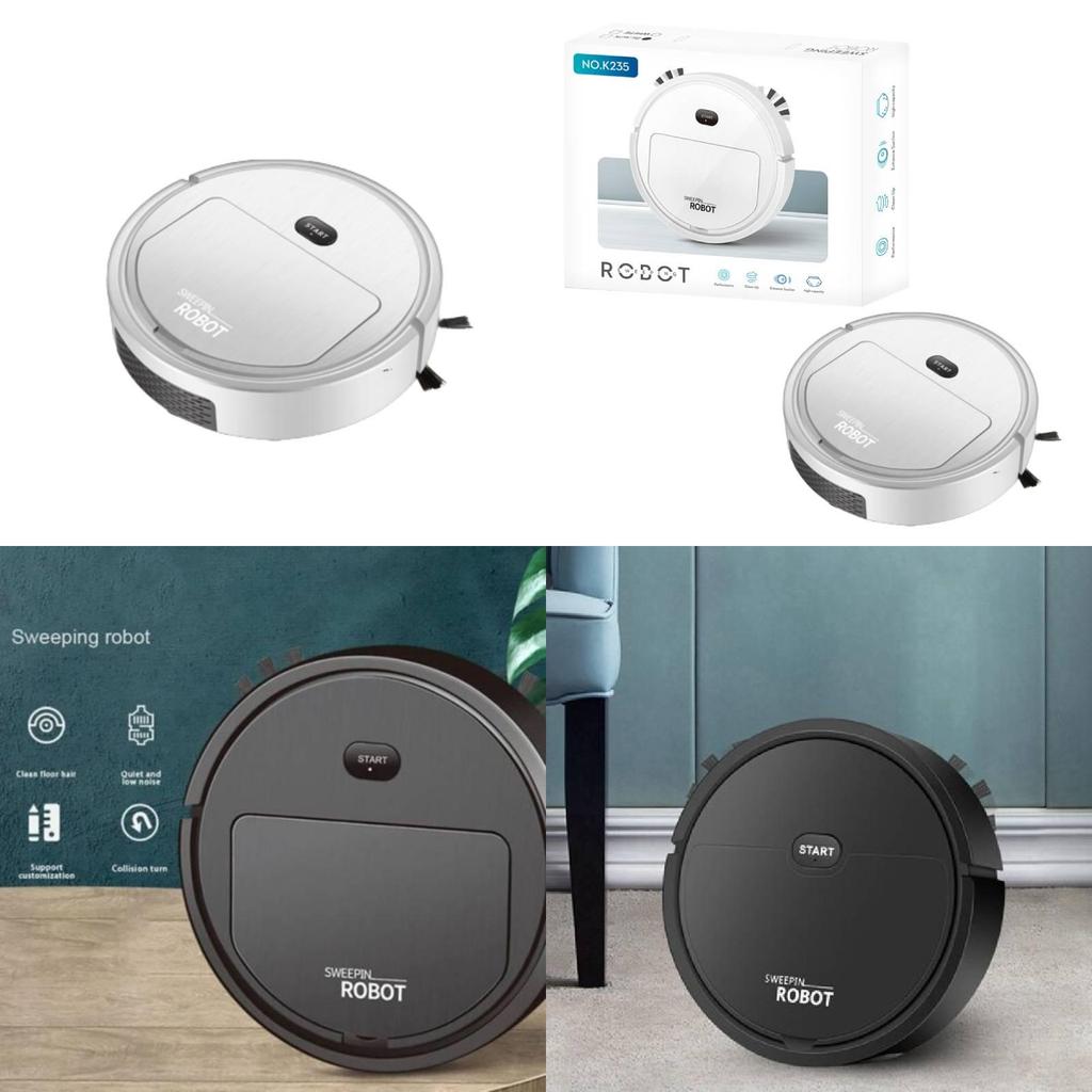 Automatic Floor Sweeper With Mopping Function Usb Powered Smart Cleaning Robot