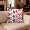 Christmas-themed Pillowcases, Fun And Stylish, Perfect For Home , Bedrooms, And Living Rooms.