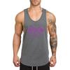 Solid Color Cotton Sports Breathable Vest Men's Training Sleeveless Running Slim Elastic Fitness Clothes