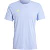 Adizero Essentials Round Neck Printed Casual Short Sleeve T-Shirt Men Tops Light-Blue IX2842