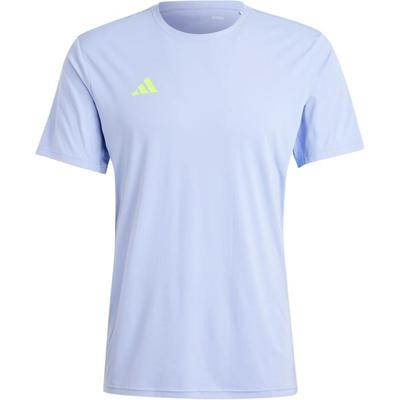 Adizero Essentials Круглый вырез с принтом Повседневная футболка с коротким рукавом Мужские топы Светло-голубой IX2842
