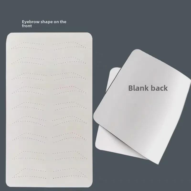 Силиконовая тренировочная кожа для начинающих для полуперманентных татуировок бровей