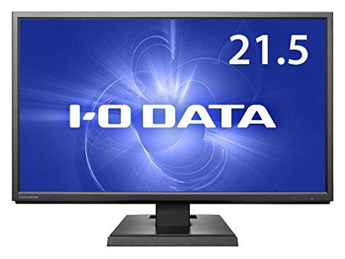 [Восстановленный] Широкоформатный ЖК-монитор I-O DATA 21,5 дюйма с IPS-панелью широкого угла обзора, FHD, черный, LCD-MF224EDB, совместим с Switch PS (обновленный)