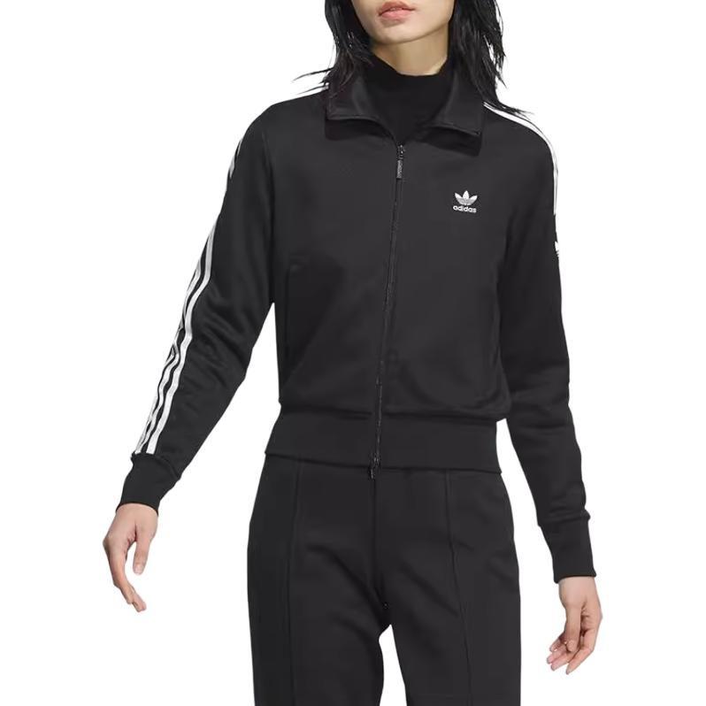 adidas Оригиналы ТРЕК-ТОПы Куртки и Пальто Женские Черный JI7536
