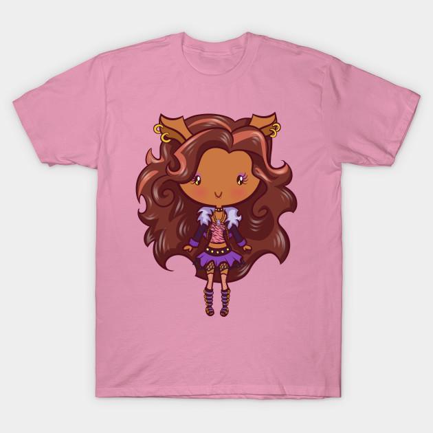 Футболка женская Werewolf Girl Lil Cuties Harajuku Print Kawaii футболка летняя женская футболка с коротким рукавом топ футболка