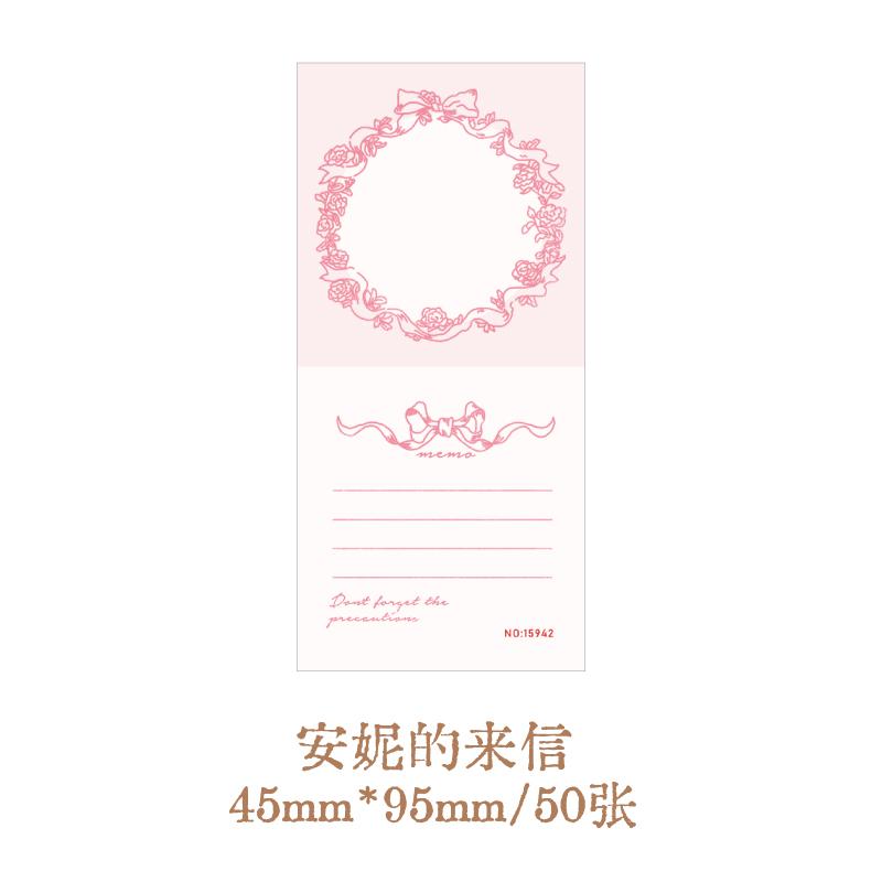 50pcs/1set Memo Pads Material Paper Cici's Holiday Junk Journal Scrapbooking Cards Retro Background Decoration Paper