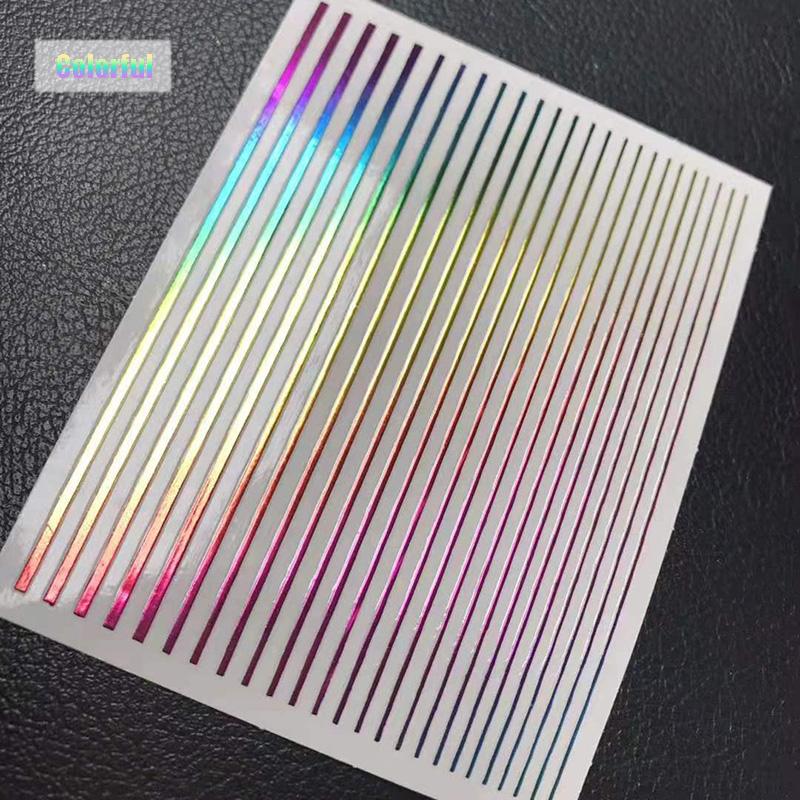 12 шт./1 шт. наклейки-полоски для ногтей, золотые/серебряные металлические кривые ленты, самоклеящиеся слайдеры, наклейки для маникюра и дизайна ногтей