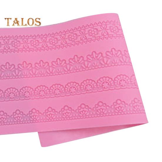 Форма для украшения торта многоразовая, украшение для торта, силикагель, современная кружевная подушка, форма для выпечки для дома