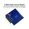 Умный датчик движения человека LD016: Радарный модуль 5.8G с регулируемым расстоянием и временем обнаружения