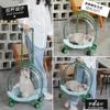 Transparent Space Capsule Pet Outing Bag - Portable Cat and Dog Backpack, Large-capacity Travel Pet Suitcase
