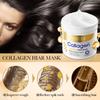 Маска для разглаживания волос Collagen Smooth Hair Mask 500 мл SADOER Питательный пушистый кондиционер