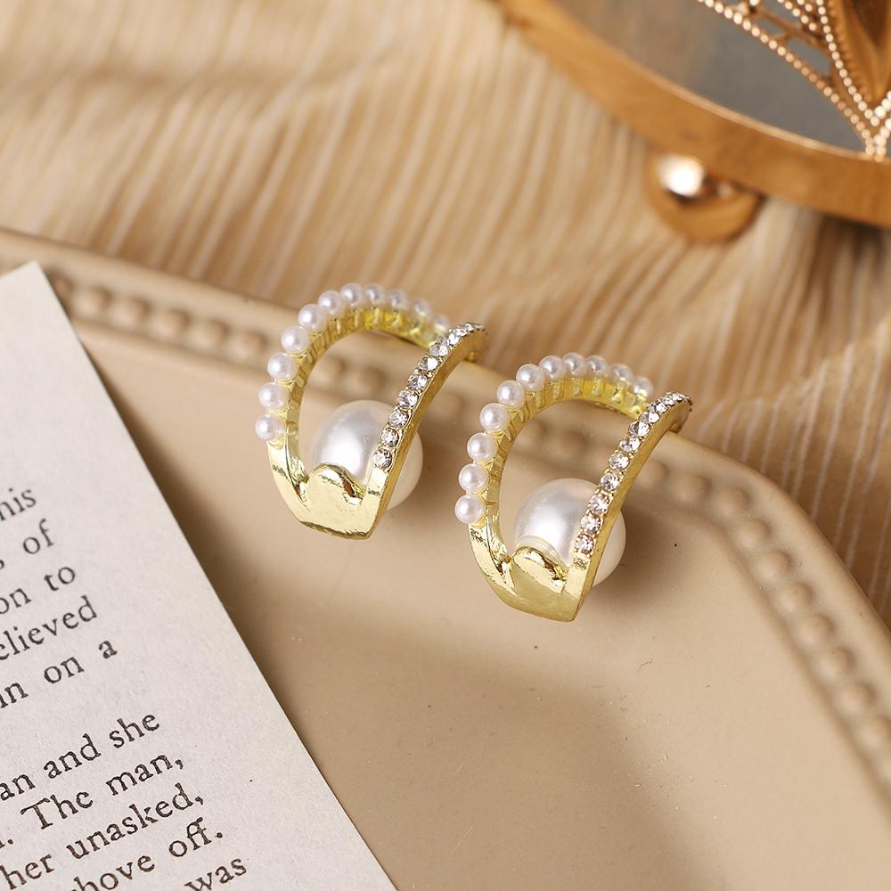 Простые новые модные серьги нерегулярной формы C-образной формы, модные простые серьги, изысканные серьги, ювелирные изделия, подарки