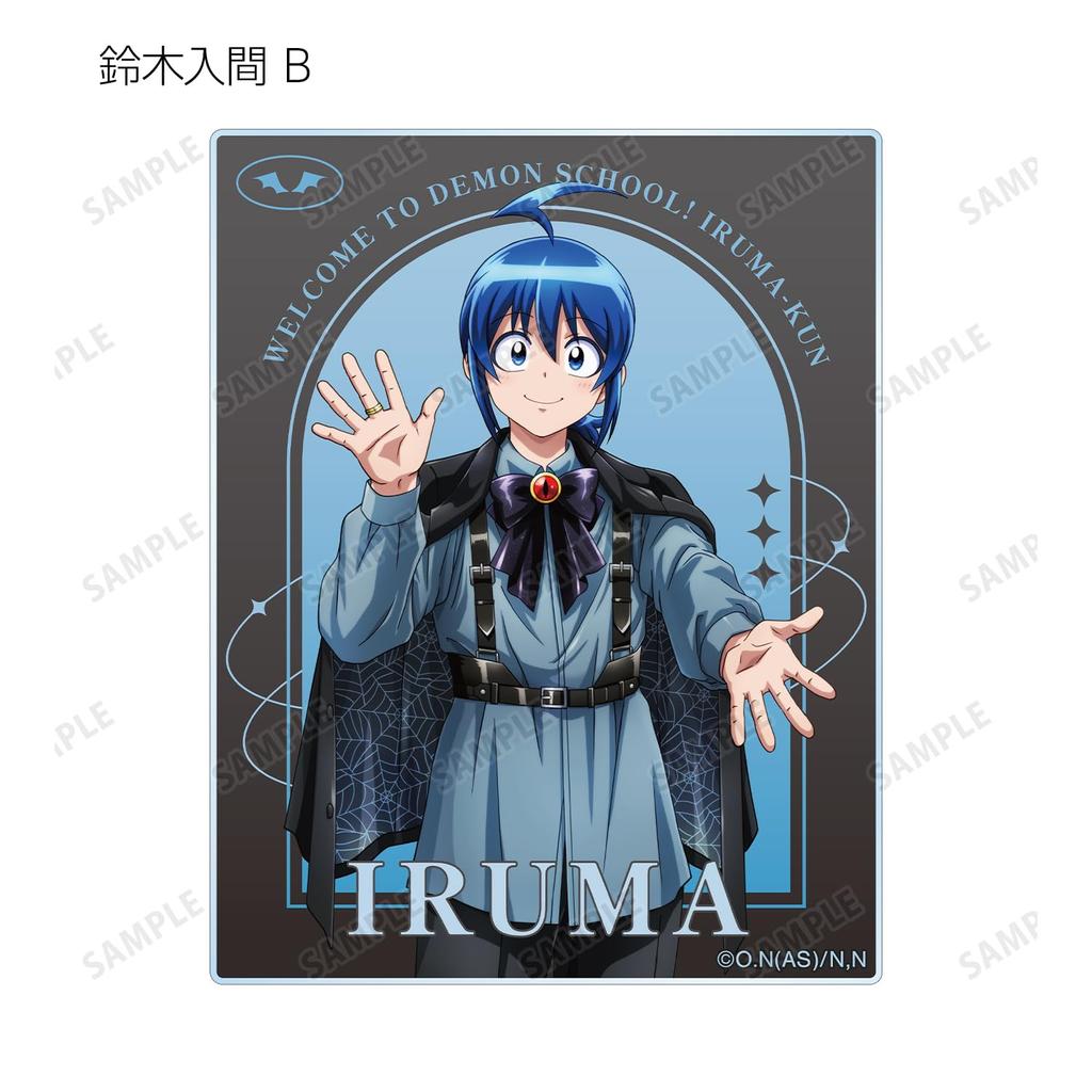 Добро пожаловать в Demon Оригинальная Иллюстрация Черная Координация Торговые Акриловые Карточки Коробка из 12 Школа! Ирума-кун Вер.