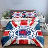 Union Jack Football Bedding Set Bedding Duvet Cover Set Duvet Cover Pillowcases  (1 * Duvet Cover 2 * Pillowcases, without duvet insert)