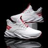 Мужская обувь fly-woven летняя дышащая черная трендовая нескользящая сетчатая обувь мужская спортивная для бега повседневная обувь