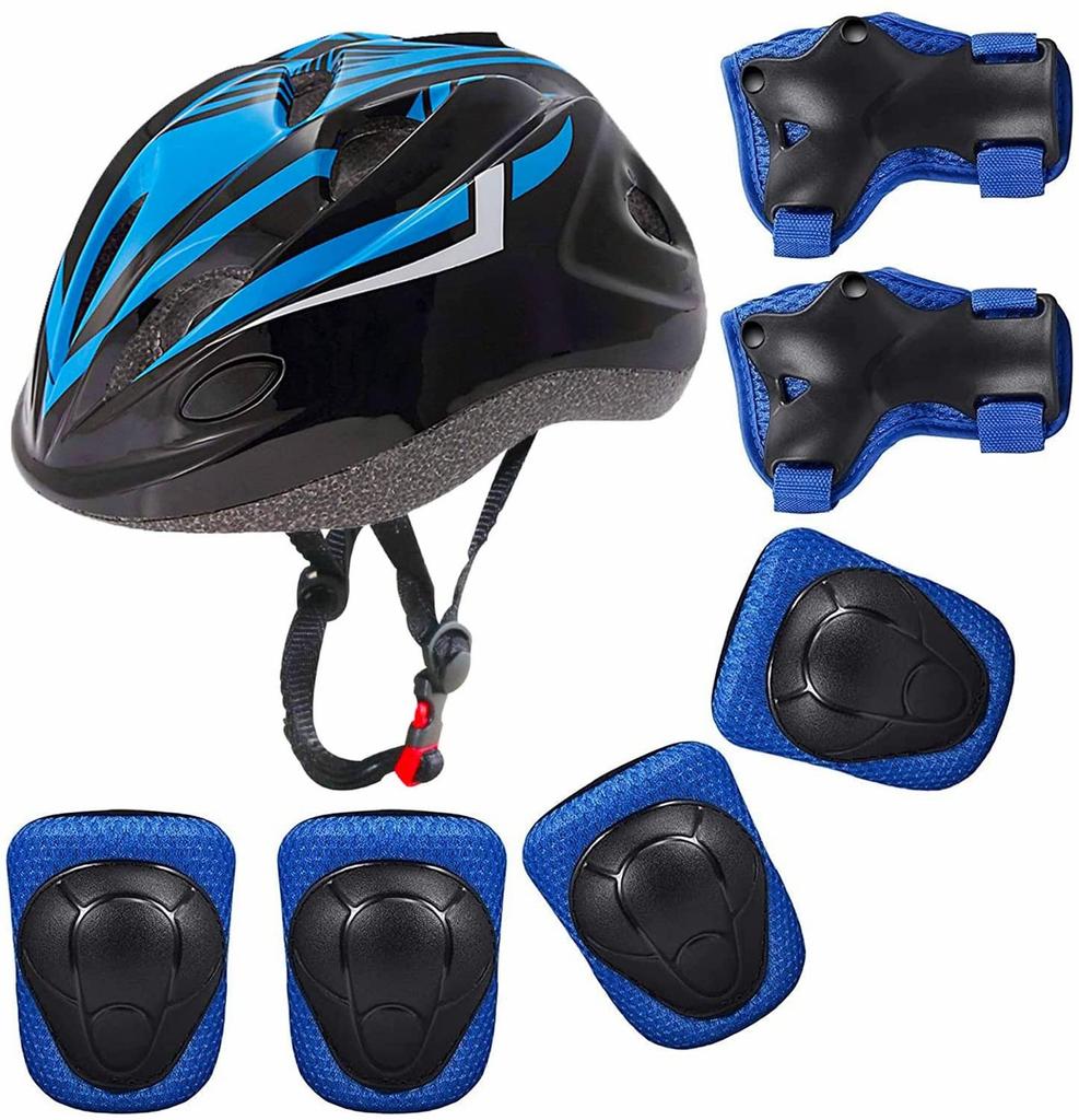 SHAKE Helmet for Kids Protector Bicycle Helmet for Age Adjustable Suitable for Sports Helmet Set and BEAR® Children, Set, Children, 3-10, Size,