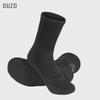OUZO 3mm Wear-Resistant Non-Slip Cold-Proof Diving Socks for Swimming, Snorkeling, Surfing, and Beach Activities.
