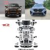 BMW E71 to G06-X6M Conversion Kit: Front/Rear Bumpers, Headlight Brackets, Fenders, and Engine Hood.