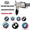 BABC1 Hot For BMW BMW Round 3D Car Logo Reflective Waterproof Sticker for S1000 RR R1250 GS Motorcycle Racing Decor Soft Sticker