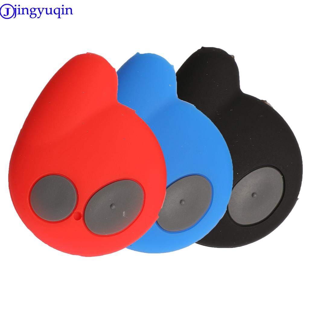 Силиконовый чехол для автомобильного ключа jingyuqin для Toyota 2 кнопки Smart Auto Car Keys Fob Cover Keychain для сигнализации Honda Cobra