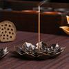 Coil Base Buddhism Aromatherapy Incense Burners Incense Holder Incense Sticks Plates Lotus Censer