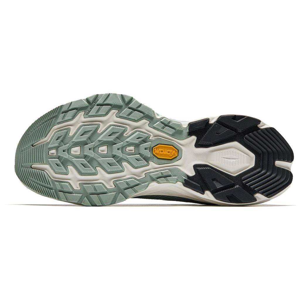 New Anta Anti-Slip Wear-Resistant Low-Top Trail Running Running Shoes Men's Gray Blue Green 912445587-1