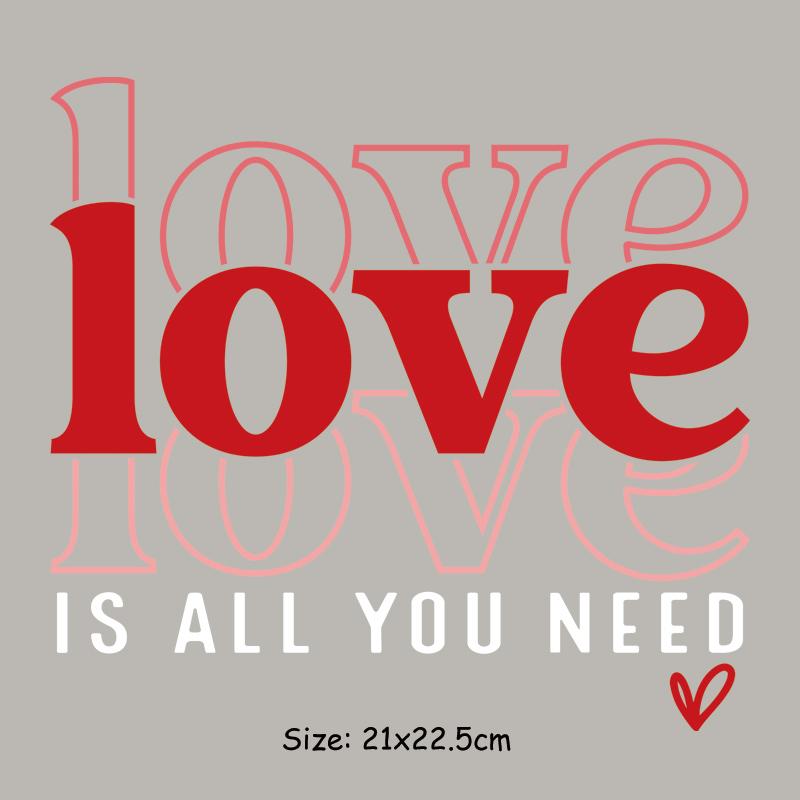 Нашивки для одежды для влюбленных, наклейки для одежды с Днем Святого Валентина, Parches Ropa, теплопередача, для мужчин и женщин, DIY, гладильная нашивка, новинка