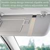 Magnetic Leather Sunglass Holder,Car Glasses Clip for two glasses, Eyeglass Hanger Clip for Car Sun Visor, Suitable for Different Size Eyeglasses   -Y