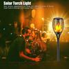 1/2/4/6/8/10/12 шт. Солнечный факел с мерцающим светом, водонепроницаемый светильник для украшения сада, уличной лужайки, дорожки, двора, патио