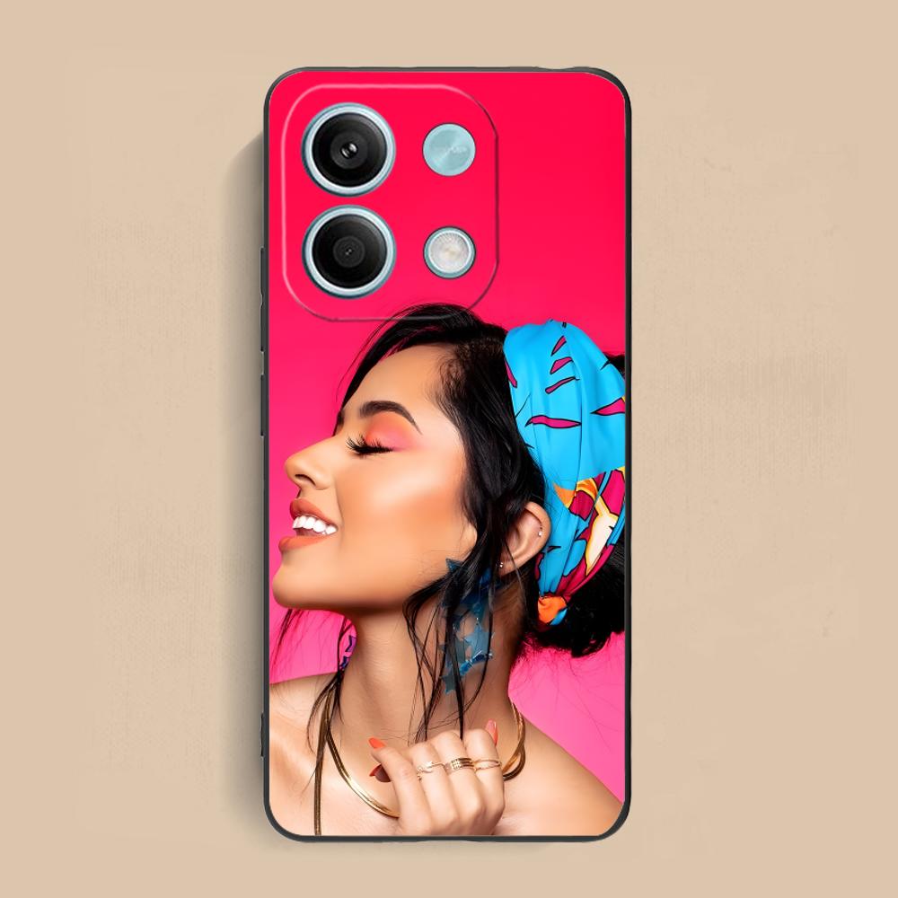Модный матовый чехол из ТПУ Becky G для мобильного телефона Xiaomi Redmi Note 14 13 12 11 S Pro Plus 4G 5G, цветная печатная крышка