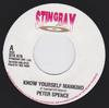 7-дюймовая пластинка PETER SPENCE / TAD HUNTER - Know Yourself Mankind / Praises To STR67 Stingray Record Ямайка Регги, Ска и Даб Б/у