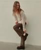 OURO Stripe Pocket Pants [ Brown ]