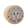 Fetal Hair Umbilical Cord Preservation Wood Baby Tooth Box Tooth Fairy Box  Children