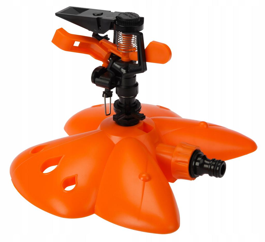 Impact Sprinkler With Base For Garden Watering, Plastic, 1 Piece