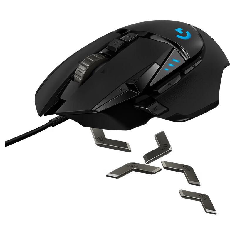 Logitech Проводная игровая мышь G502 HERO с RGB-подсветкой