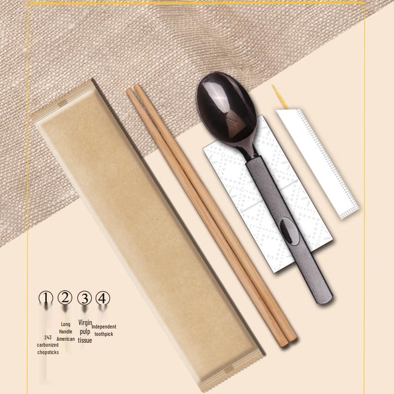 COFLYEE Disposable Takeout Tableware Set
