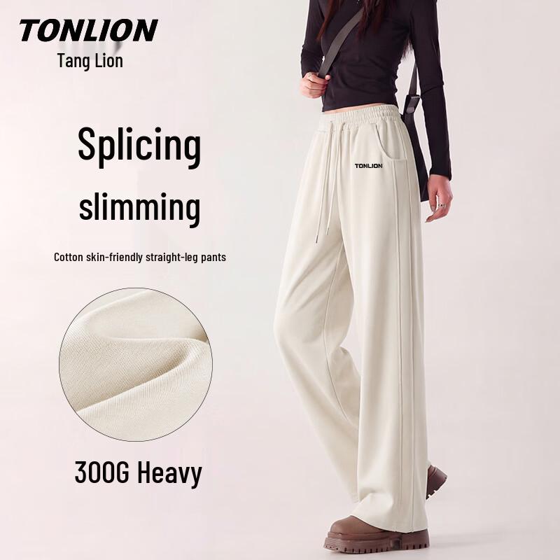 Женские прямые спортивные штаны TonLion со вставками