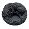 3D Printed Candle Holder Ornaments Ring Display Plate Sleeping Wolf Candlestick  Entryway Decor