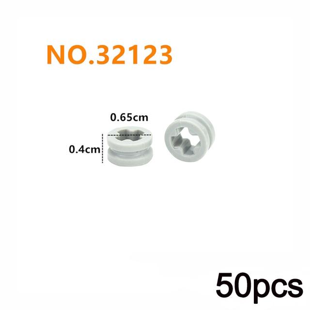 Moc Technical Parts Axle Pin Connectors Bolted Connection Building Blocks MOC Bricks Assembles Toys 48496 87408 32069 15461