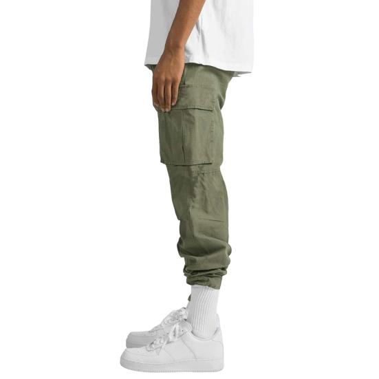 Men Cargo Pants Drawstring Waist Casual Trousers Multi-Pocket Loose Joggers Athletic Trousers for Daily Wear Exercise Street