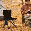 Suncojia Outdoor Portable Folding Chair with Backrest, Fishing Seat, Stool, Wilderness Camping Leisure Chair