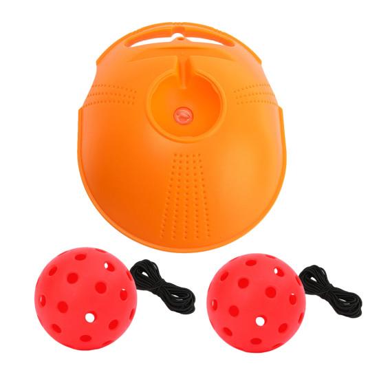 Тренажер для соло-пиклбола, мяч с отскоком и веревкой, высокая прочность, простое в использовании устройство для тренировки пиклбола, тренировочный инструмент