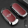 Кожаный чехол-брелок из сплава для автомобильного брелка-ключа For BMW MINI Cooper Countryman U25 J01 J05 F65 F66 2024 2025 Защитный брелок