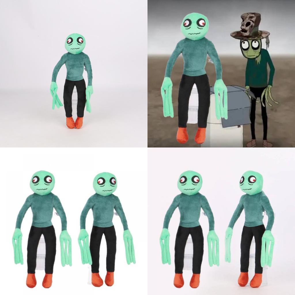 Очаровательная плюшевая игрушка Salad Fingers Мягкая короткошерстная кукла с наполнителем из полипропиленового хлопка