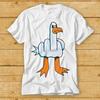 230 Gsm 100% Cotton Angry Duck Rude Seagull Funny Gift Tee Best Seller T Shirt 1946