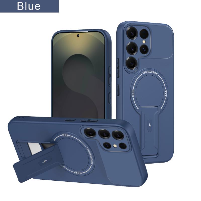 Прочный чехол-держатель для Magsafe для Samsung S26 S25 S24 S23 S22 Ultra Plus Edge FE A35 A36 A52 A54 A16 A15 A14 A12 A07 A06